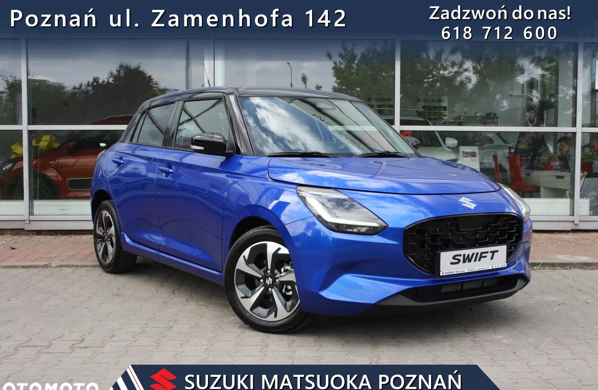 samochody osobowe Suzuki Swift cena 94390 przebieg: 8, rok produkcji 2024 z Łochów